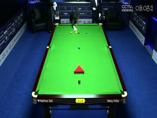 斯诺克世界公开赛第一轮 马修·塞尔特4-5王信伯 20240318