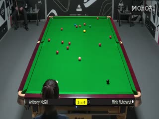 2025斯诺克南京国锦赛资格赛 安东尼·麦克吉尔6-0明克·努查鲁特 20250930