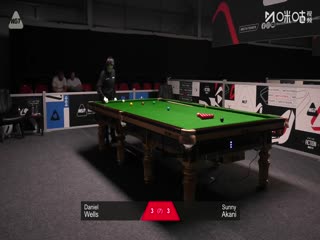 2025斯诺克北爱尔兰公开赛资格赛第二轮 丹尼尔·威尔斯4-3阿卡尼·宋沙瓦 20250907