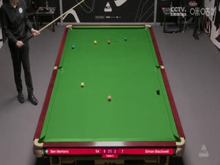 斯诺克威尔士公开赛资格赛 本·默滕斯4-2西蒙·布莱克威尔 20250205