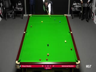 2024斯诺克世界公开赛资格赛 肖恩·墨菲5-0默罕默德·易卜拉欣 20240123