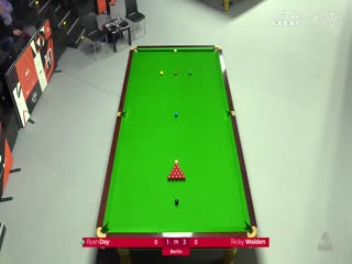 斯诺克德国大师赛64进32 瑞恩·戴3-5里奇·沃顿  20250129