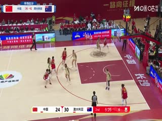 中国女篮系列热身赛 中国VS澳大利亚 20250708