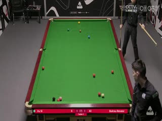 斯诺克威尔士公开赛资格赛 徐思4-2布尔丘·雷维斯 20250206