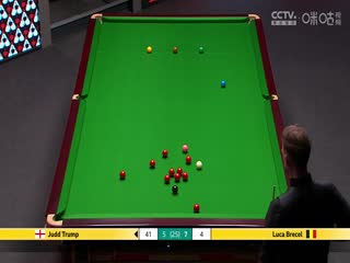 24-25赛季斯诺克世锦赛四分之一决赛 卢卡·布雷切尔8-8贾德·特鲁姆普（第二阶段） 20250430