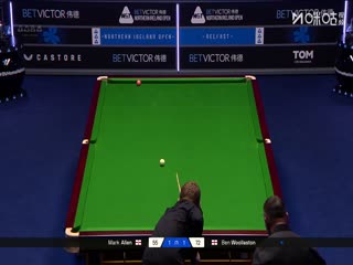 2025斯诺克北爱尔兰公开赛32进16 马克·艾伦4-3本·沃拉斯顿 20251023