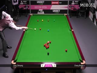 2025斯诺克英国公开赛第2轮 常冰玉4-1龙泽煌 20250923