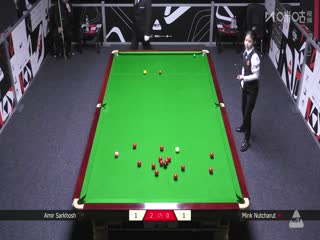 2025斯诺克英国公开赛资格赛 名克·努查鲁特1-4阿米尔·萨克霍什 20250628