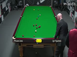 斯诺克英锦赛资格赛第二轮112进80 杜安·琼斯6-5伊戈尔·菲格雷多 20251124
