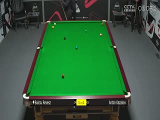 斯诺克威尔士公开赛资格赛 布尔丘·雷维斯4-2安东·卡扎科夫 20250205