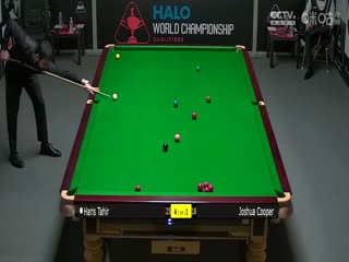 斯诺克世锦赛资格赛128进96 哈里斯·塔希尔7-2约书亚·库珀（第一阶段） 20250407