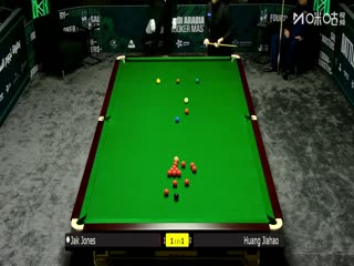 2025斯诺克沙特大师赛第三轮（80进48） 杰克·琼斯4-1黄佳浩 20250811