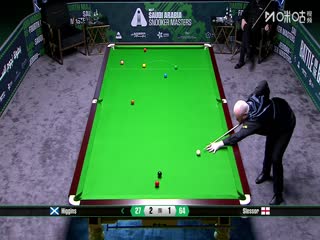 2025斯诺克沙特大师赛32进16 约翰·希金斯4-5艾利奥特·斯莱瑟 20250812