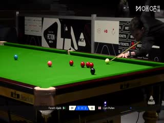 苏格兰公开赛资格赛 菲拉克·阿贾博1-4利亚姆·普伦 20251016