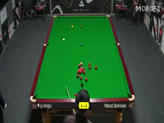 斯诺克西安大奖赛资格赛（128进64轮次） 刘宏宇4-5马特乌斯·巴拉诺夫斯基 20250902