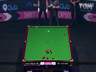斯诺克单局限时赛128进64 斯蒂芬·马奎尔14-49法拉赫·阿贾布 20251212