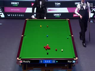 2025斯诺克英国公开赛 罗斯·缪尔1-4肖恩·墨菲 20250923