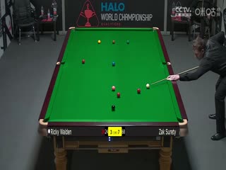24-25赛季斯诺克世锦赛资格赛Day9 里奇·沃顿3-10扎克·舒尔第（第二阶段） 20250416