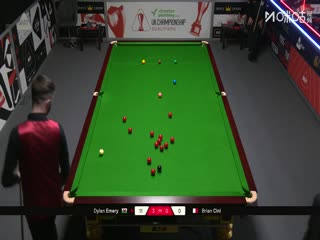 斯诺克英锦赛资格赛 迪伦·埃默里6-1布莱恩·西尼 20251122