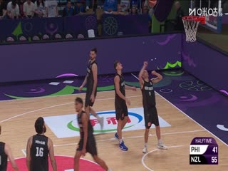 男篮亚洲杯 菲律宾VS新西兰 20250807