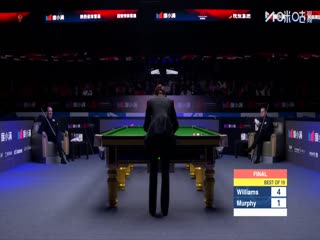 2025斯诺克西安大奖赛决赛第一阶段 马克·威廉姆斯7-1肖恩·墨菲（朱蒙） 20251013