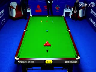 2025斯诺克武汉公开赛32进16 斯科特·唐纳森2-5塔猜亚·乌努 20250826