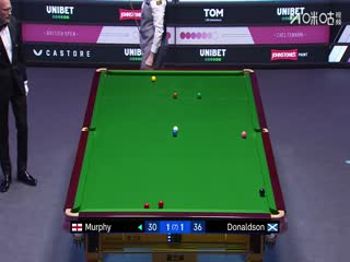 2025斯诺克英国公开赛64进32 肖恩·墨菲4-1斯科特·唐纳森 20250924