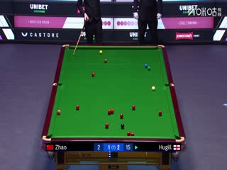 2025斯诺克英国公开赛第1轮 阿什利·赫吉尔3-4赵心童（朱峰立） 20250922