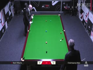 2025斯诺克武汉公开赛资格赛 马克·威廉姆斯5-0查察蓬·纳萨 20250622