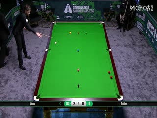 2025斯诺克沙特大师赛第二轮（112进80） 奥利弗·莱恩斯4-1利亚姆·普伦 20250809