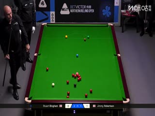 2025斯诺克北爱尔兰公开赛64进32 斯图尔特·宾汉姆2-4吉米·罗伯逊 20251021