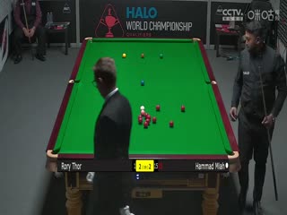 斯诺克世锦赛资格赛128进96及96进64 涂振龙5-4哈马德·米亚（第一阶段） 20250409