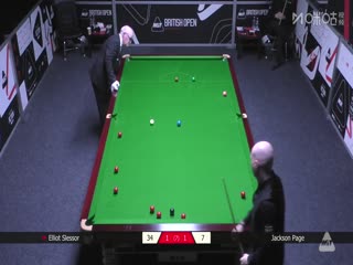 2025斯诺克英国公开赛资格赛 艾利奥特·斯莱瑟2-4杰克逊·佩吉 20250625