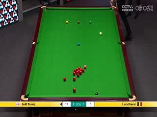 24-25赛季斯诺克世锦赛四分之一决赛 卢卡·布雷切尔3-5贾德·特鲁姆普（第一阶段） 20250429