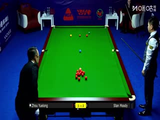 2025斯诺克武汉公开赛32进16 周跃龙1-5斯坦·穆迪（解说：朱蒙） 20250826