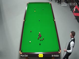 斯诺克德国大师赛64进32 大卫·吉尔伯特0-5本·沃拉斯顿  20250128