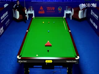 2025斯诺克武汉公开赛32进16 汤姆·福德5-1瑞安·埃文斯 20250826