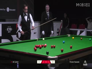 2025斯诺克武汉公开赛资格赛 阿里·卡特5-2弗洛里安·努斯勒 20250623