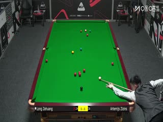 斯诺克西安大奖赛资格赛（128进64轮次） 龙泽煌5-1阿尔特米·齐津斯 20250901