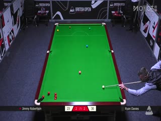 2025斯诺克英国公开赛资格赛 吉米·罗伯逊3-4瑞恩·戴维斯 20250625