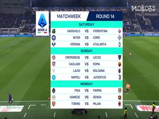 意甲联赛 亚特兰大VS佛罗伦萨 20251201