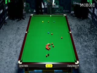 2025斯诺克沙特大师赛第三轮（80进48） 丹尼尔·威尔斯3-4常冰玉 20250811