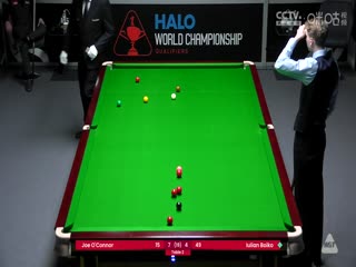 24-25赛季斯诺克世锦赛资格赛第三轮 乔·奥康纳10-4尤里安·博伊科（第二阶段） 20250414