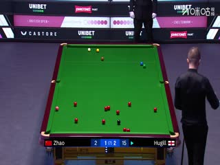 2025斯诺克英国公开赛第1轮 阿什利·赫吉尔3-4赵心童 20250922