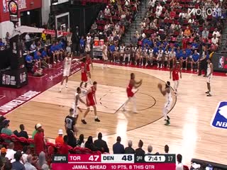 NBA夏季联赛 猛龙VS掘金 20250716