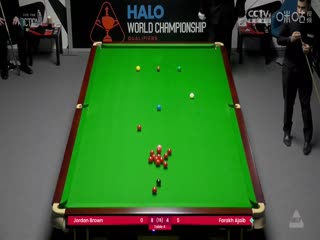 斯诺克世锦赛资格赛96进64 乔丹·布朗10-6法拉赫·阿贾布（第二阶段） 20250410