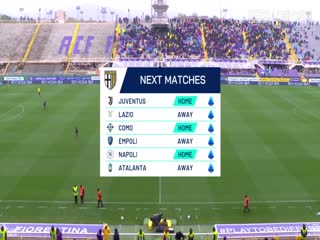 意甲联赛 佛罗伦萨VS帕尔马 20250413