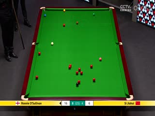 24-25赛季斯诺克世锦赛四分之一决赛 罗尼·奥沙利文10-6斯佳辉（第二阶段） 20250430
