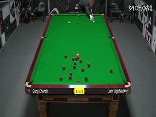 斯诺克英锦赛资格赛第二轮112进80 巩晨智3-6利亚姆·海菲尔德 20251124