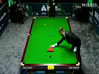 2025斯诺克沙特大师赛第二轮（112进80） 巩晨智4-2迪伦·埃莫里 20250809